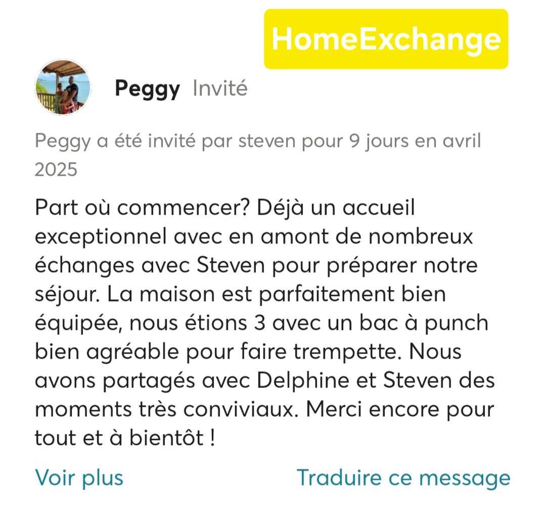 Lodge "Le Temps D'Un Reve" Saint-Francois  Exterior foto